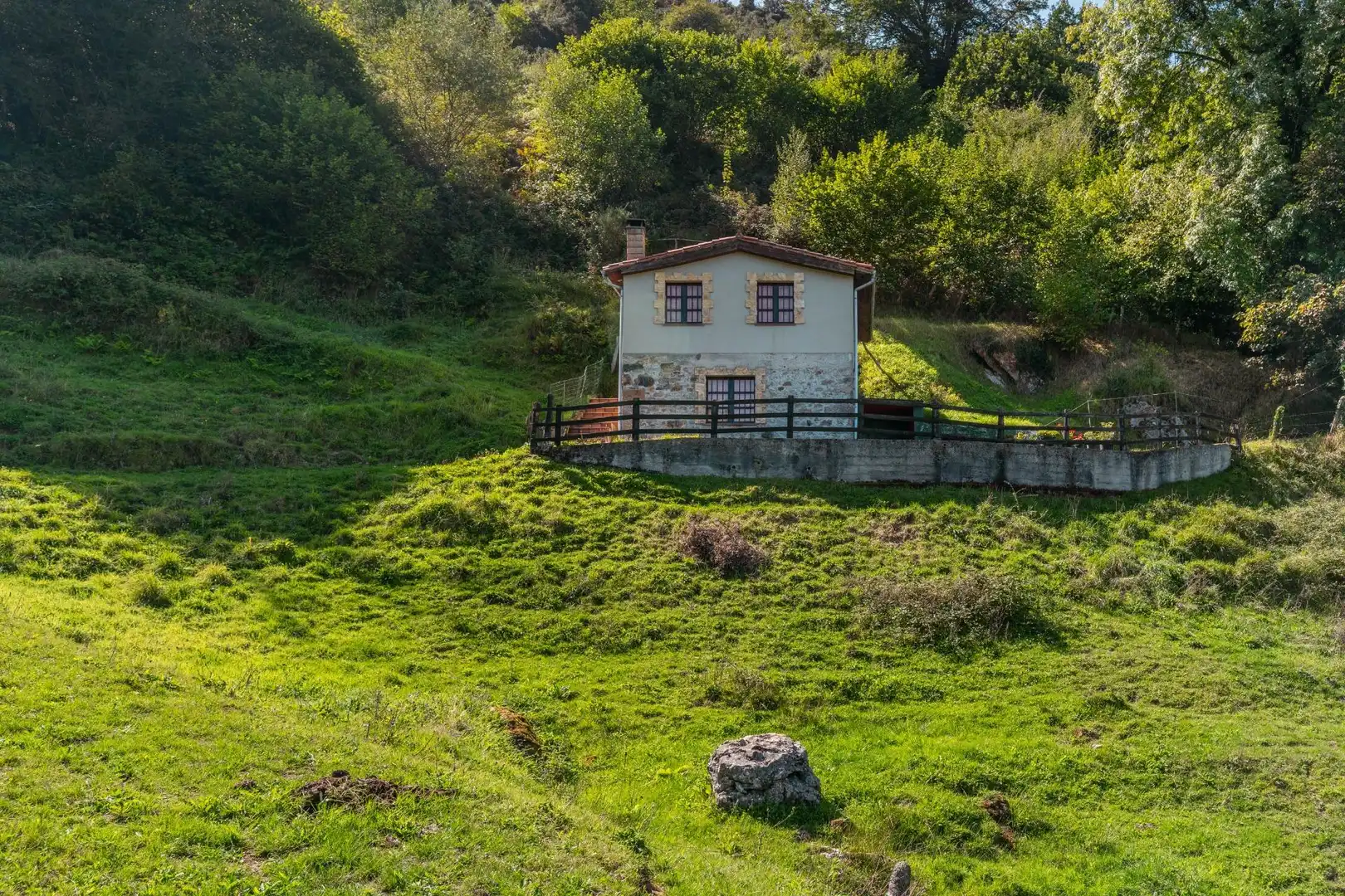 Exterior view of Houses for sale in Bimenes  with Heating, Private garden and Terrace