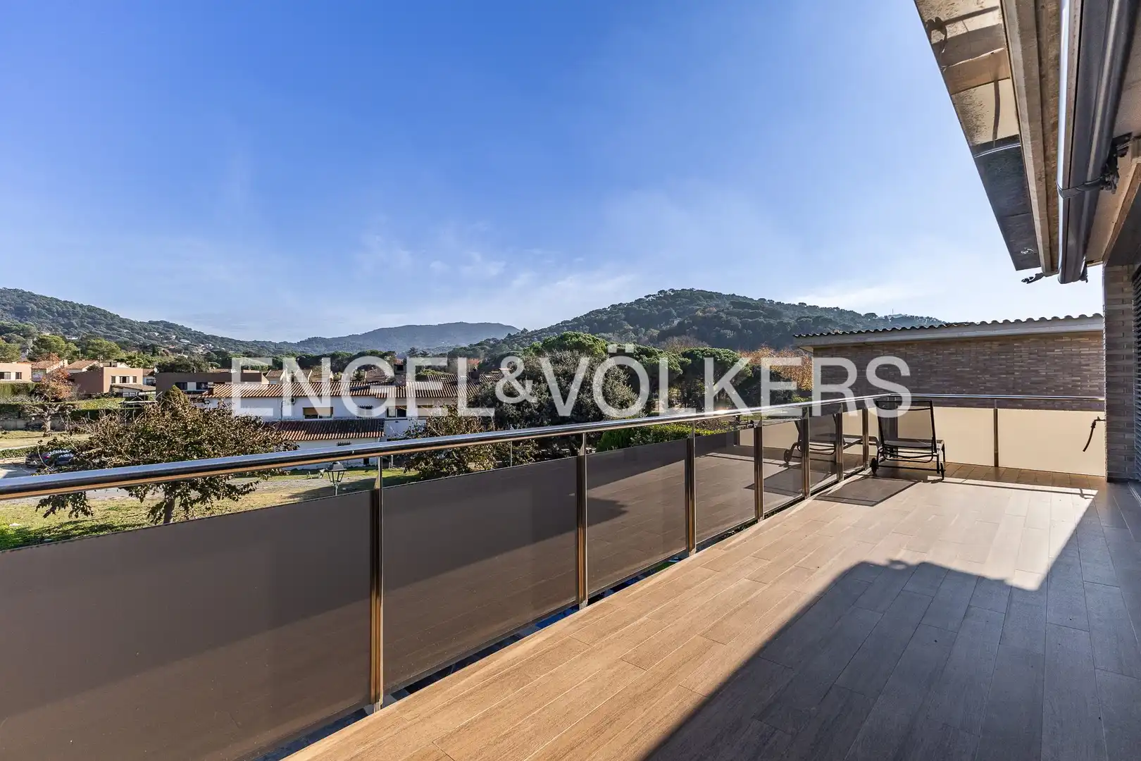 Terraza de Casa o chalet en venta en Vallromanes con Aire acondicionado, Calefacción y Jardín privado