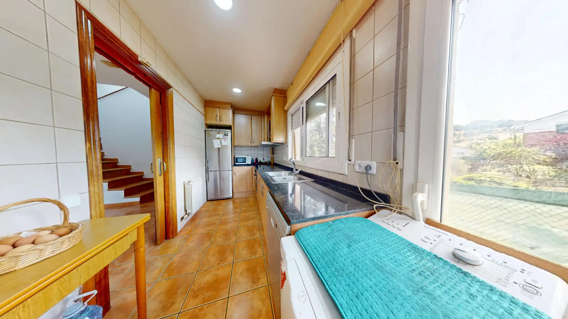 Cuina de Casa o xalet en venda en Lliçà d'Amunt amb Aire condicionat, Calefacció i Jardí privat