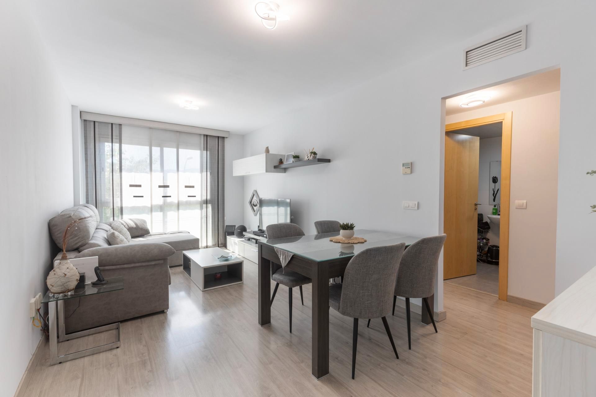 Living room of Flat for sale in Alhendín  with Air Conditioner, Heating and Parquet flooring