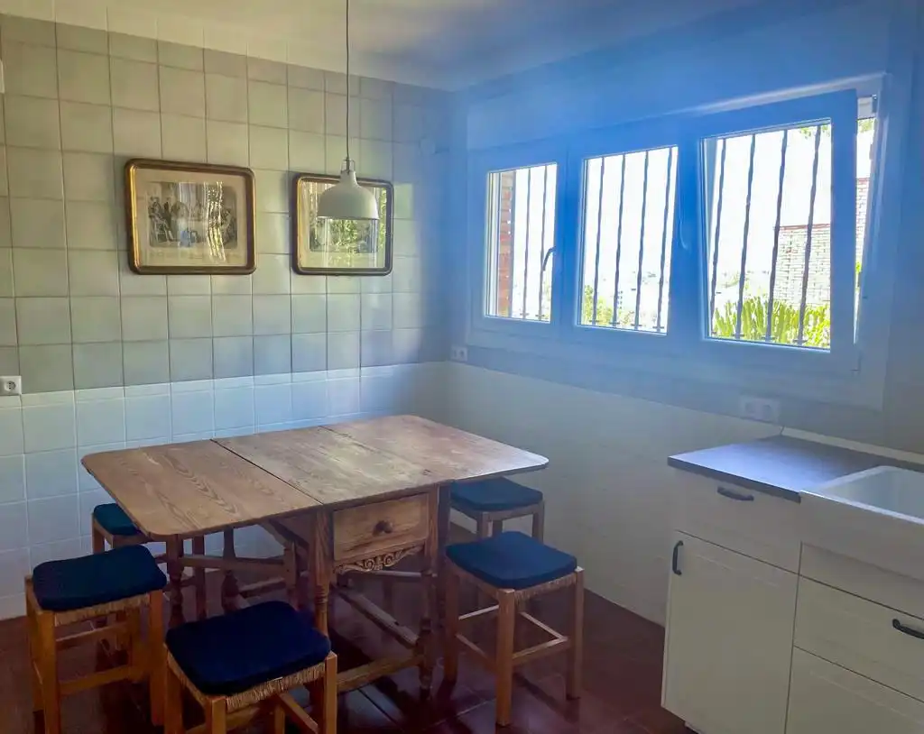 Dining room of Flat for rent in Málaga  with Air Conditioner, Heating and Terrace