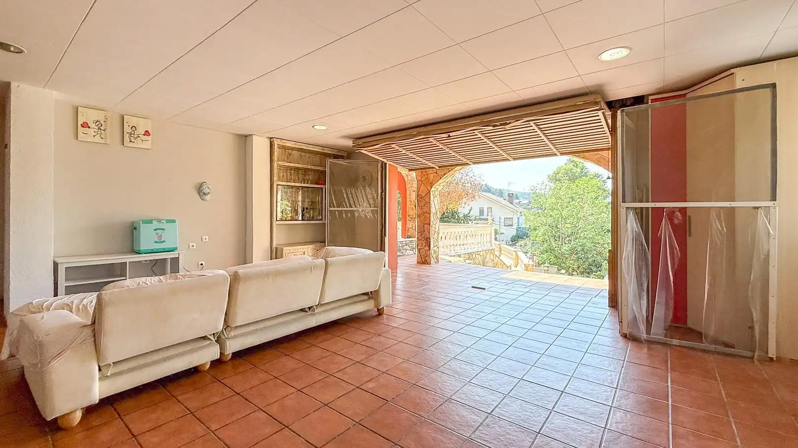 Terraza de Casa o chalet en venta en Vallirana con Calefacción, Jardín privado y Terraza