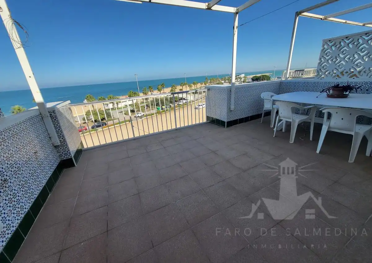 Terrasse von Dachboden zum Verkauf in Playa Cruz del Mar
