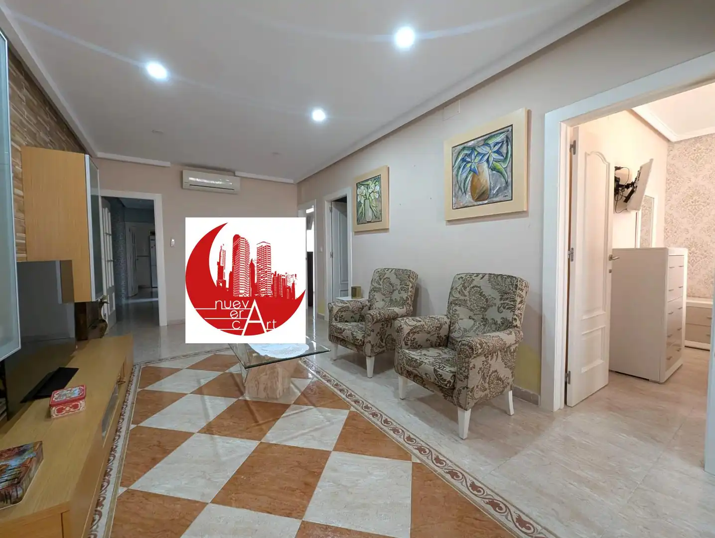 Sala de estar de Casa o chalet en venta en Cartagena con Aire acondicionado