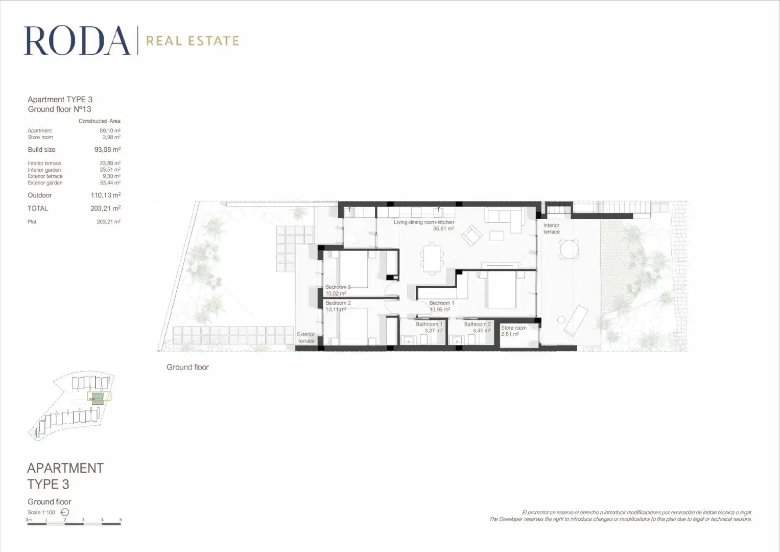 Bungalow with terrace for sale in Roda, imagen 16
