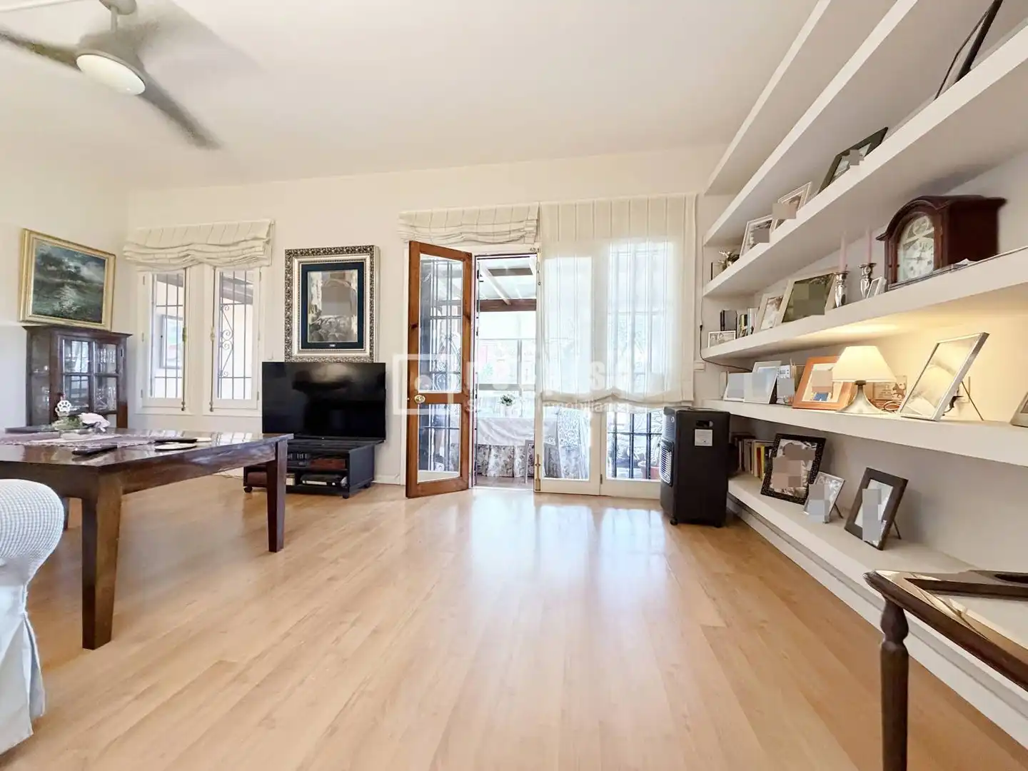 Sala de estar de Casa o chalet en venta en Málaga con Aire acondicionado, Jardín privado y Terraza
