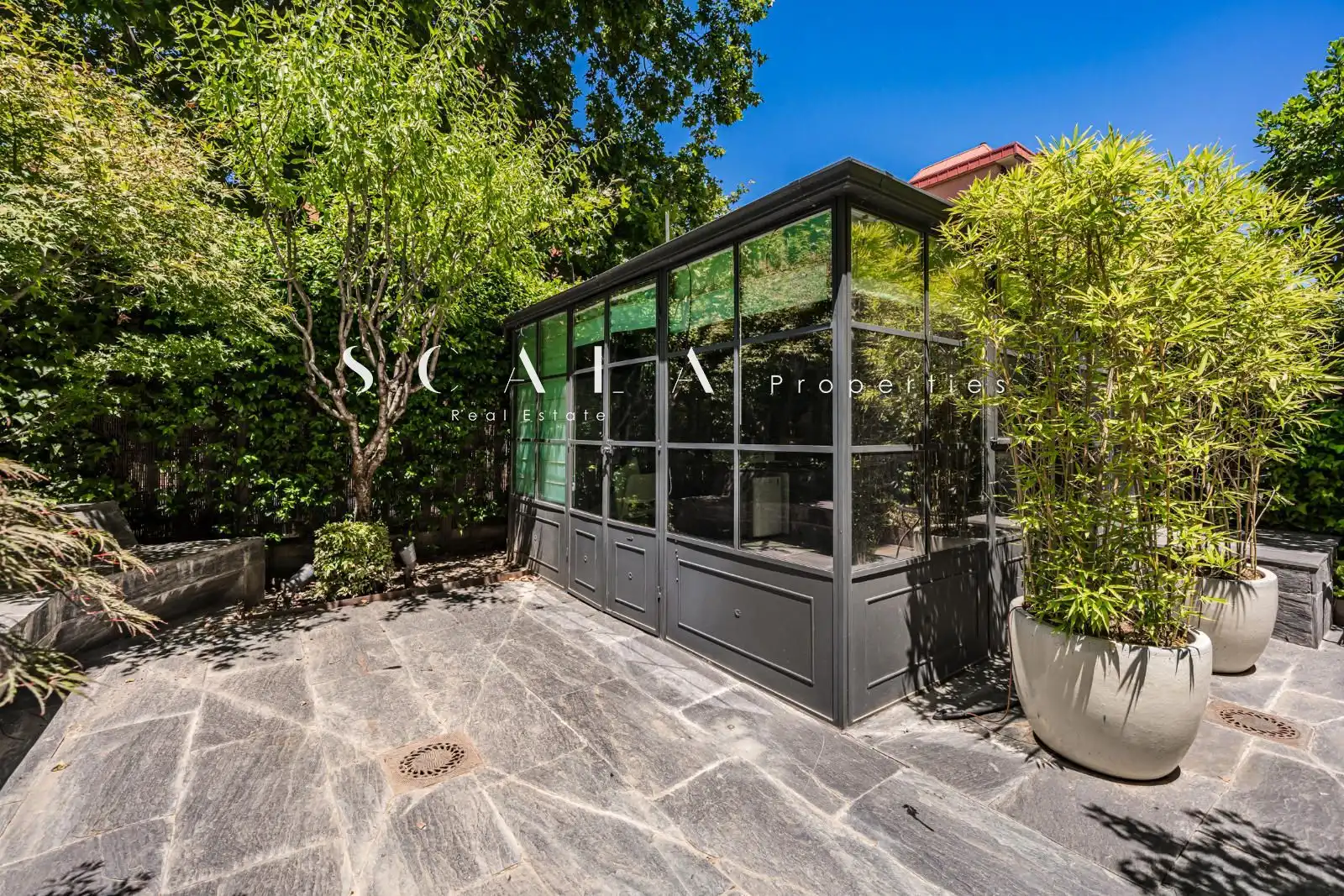 Terrasse von Wohnung zur Miete in Madrid mit Klimaanlage, Heizung und Privatgarten