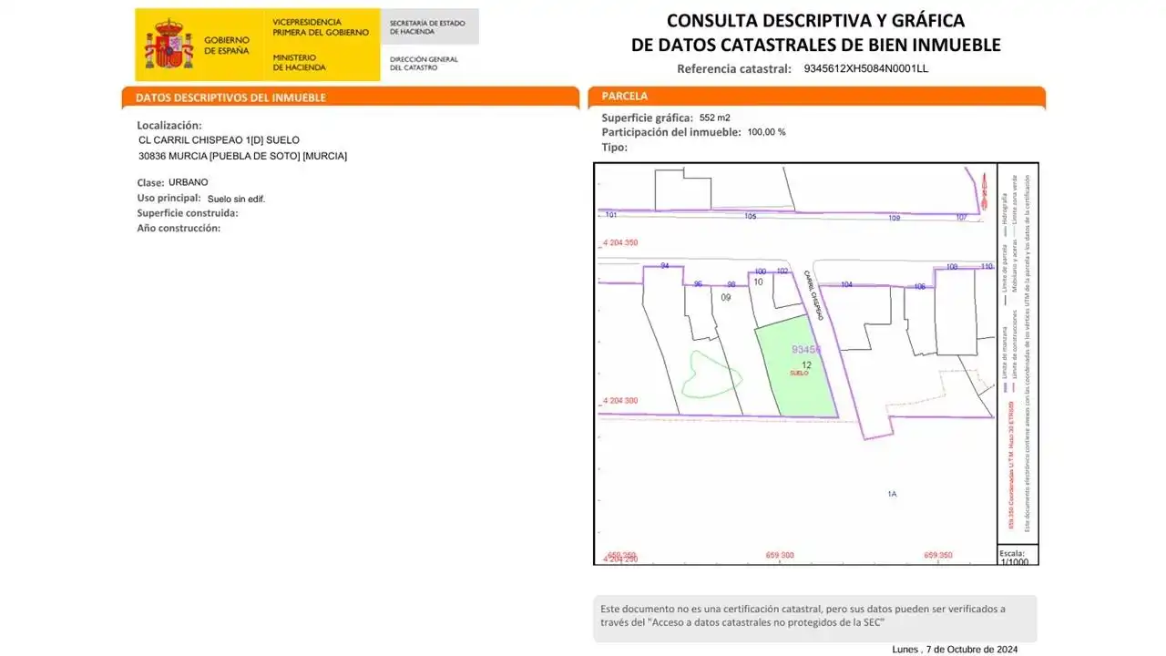 Residencial en venda en Pedanías Oeste