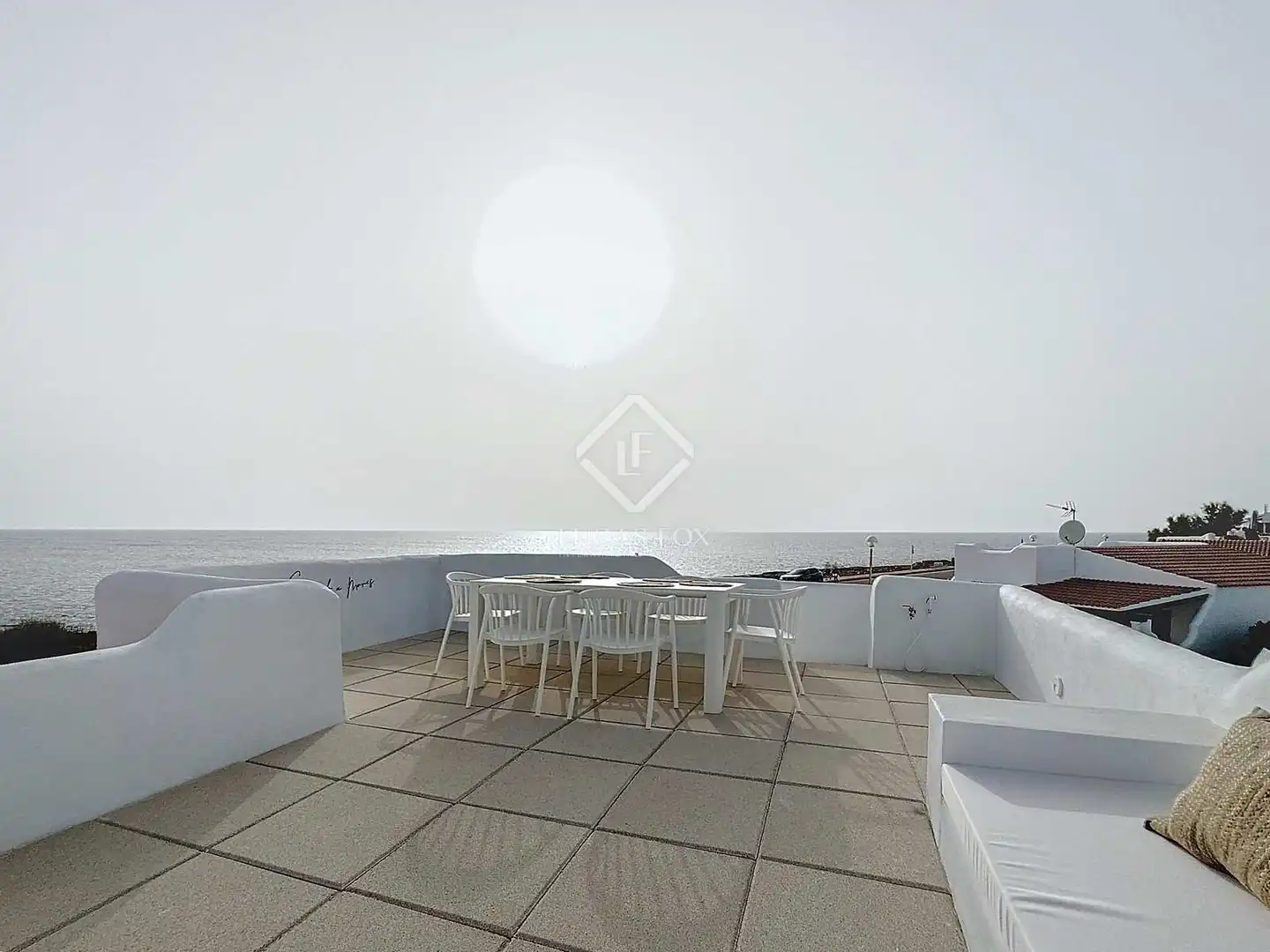 Terrasse von Haus oder Chalet zur Miete in Ciutadella de Menorca mit Klimaanlage, Privatgarten und Terrasse