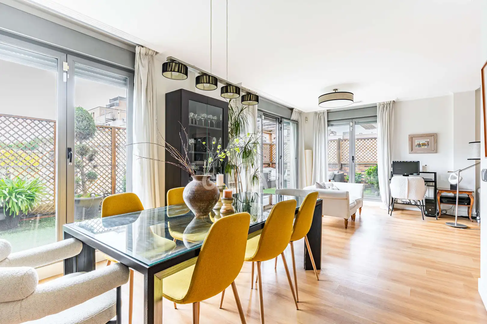 Esszimmer von Maisonette zum Verkauf in Madrid mit Heizung, Privatgarten und Abstellraum