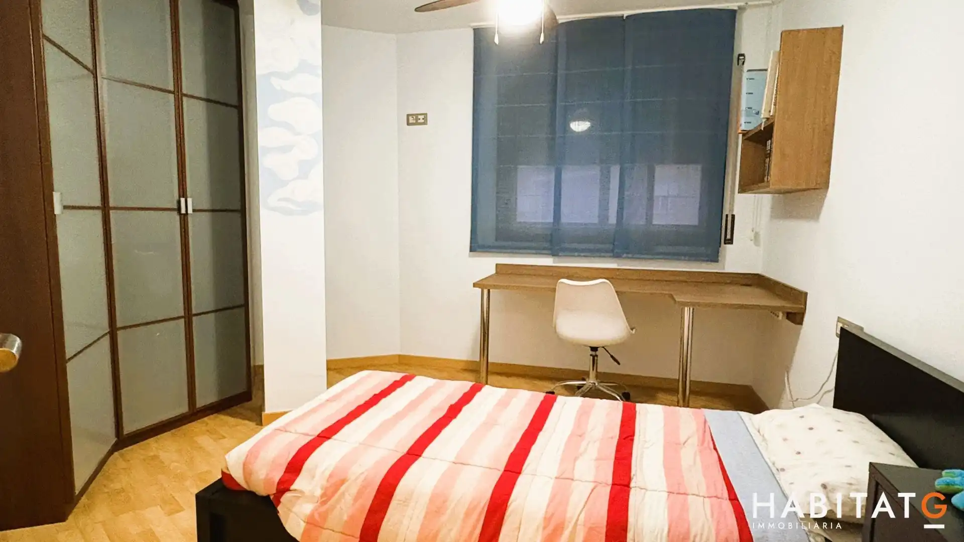 Schlafzimmer von Wohnung zum Verkauf in Bellpuig mit Heizung, Abstellraum und Möbliert