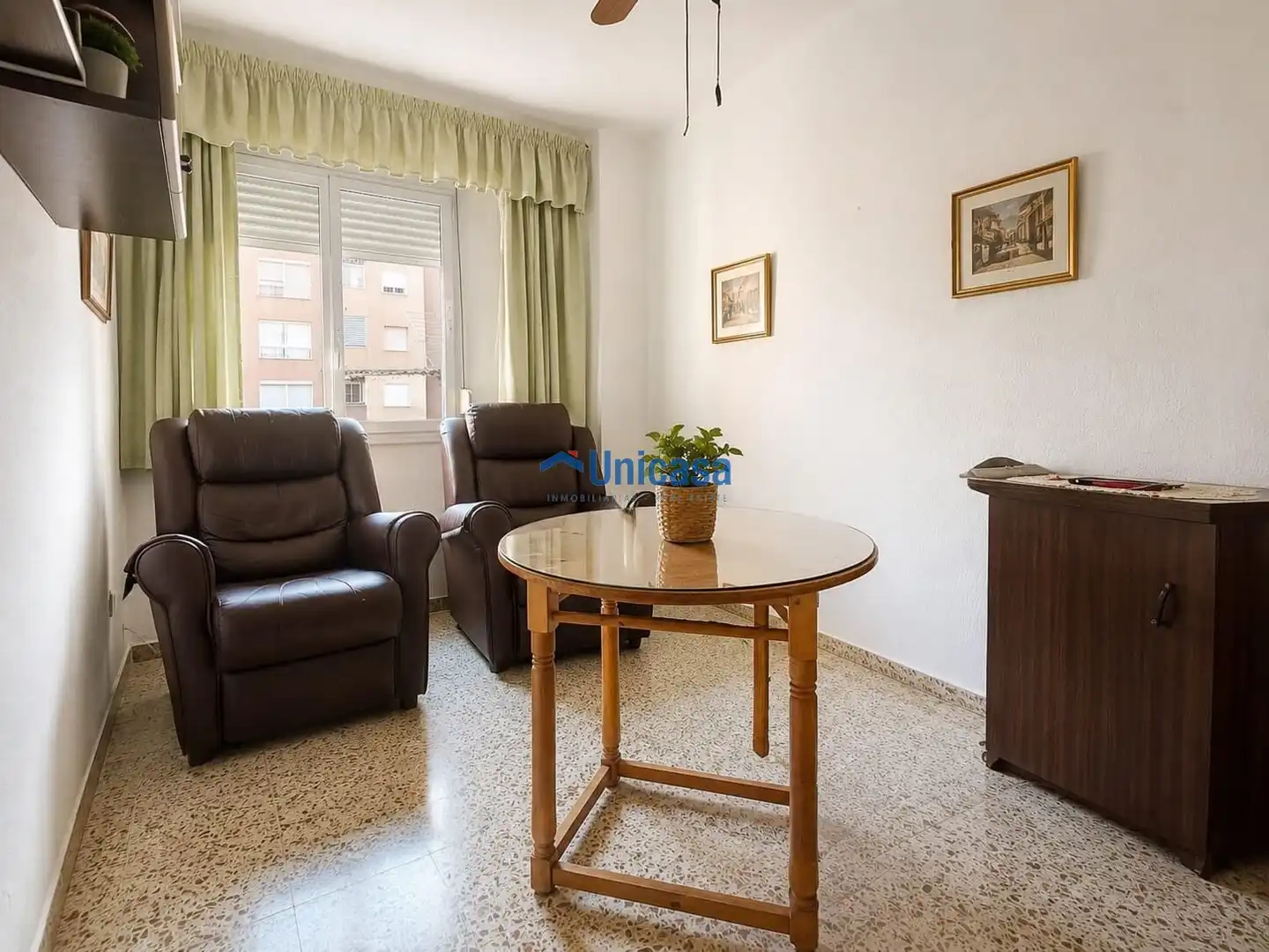 Sala d'estar de Pis en venda en Málaga amb Aire condicionat, Terrassa i Balcó