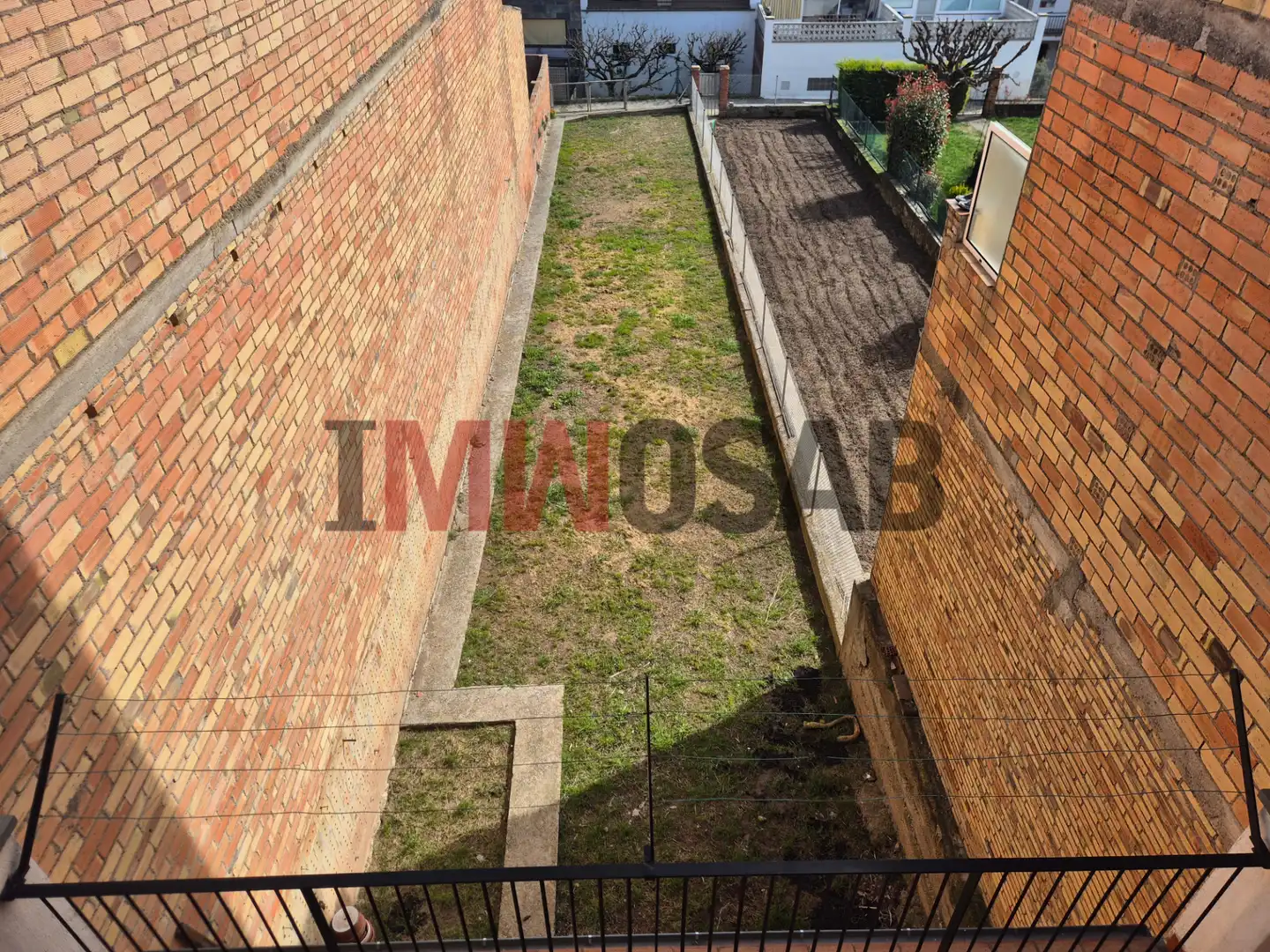 Terrassa de Casa adosada en venda en Prats de Lluçanès amb Calefacció, Jardí privat i Terrassa