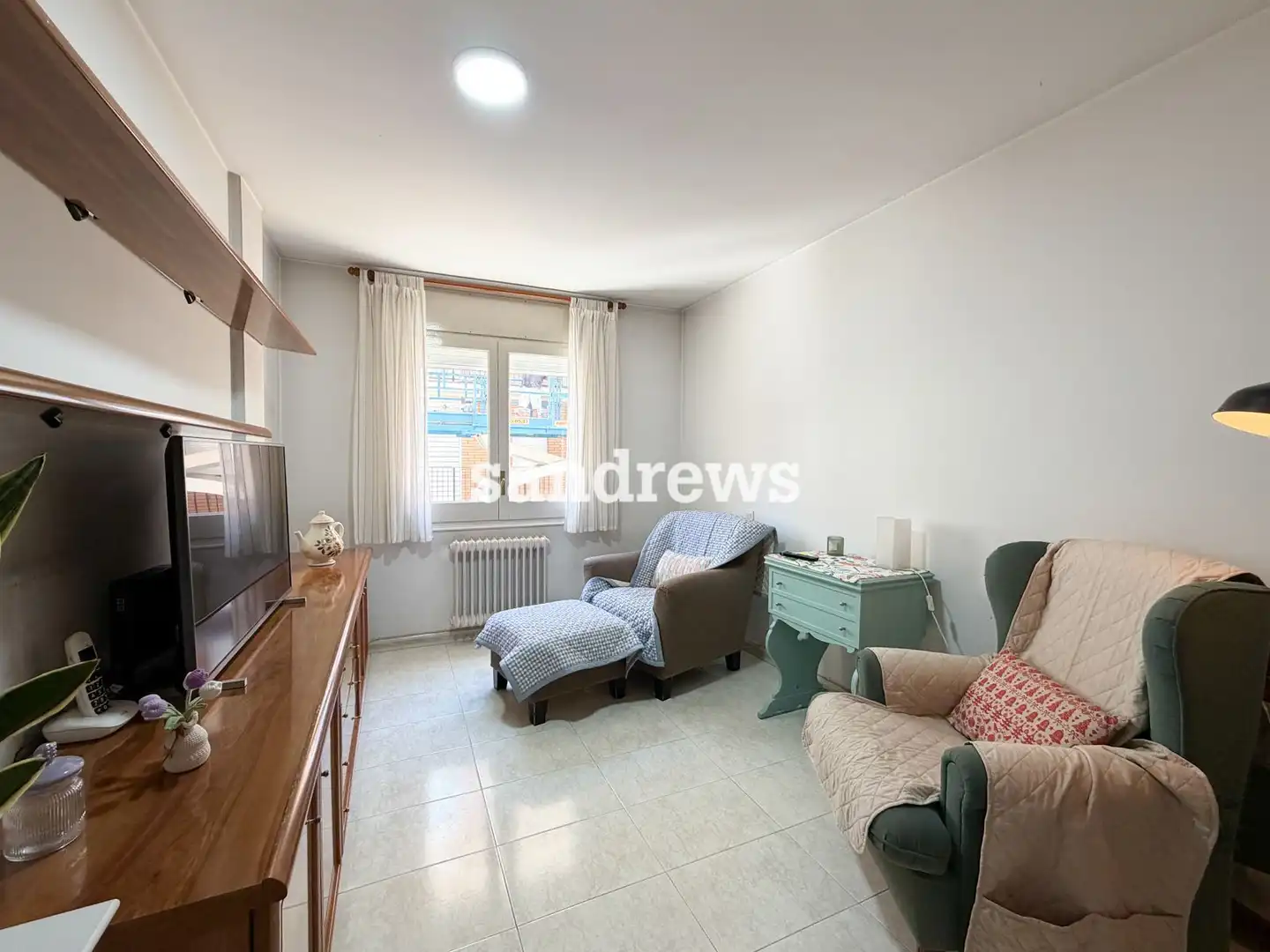 Bedroom of Flat for sale in Figueres  with Air Conditioner and Heating