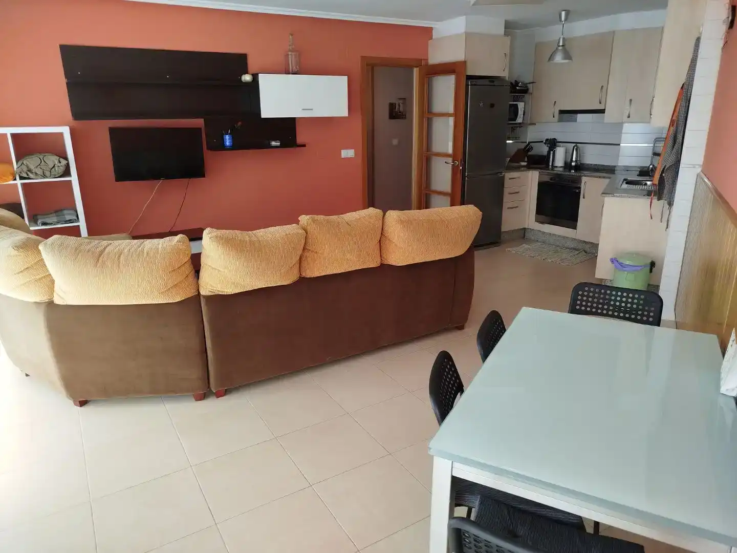Sala d'estar de Pis en venda en Ortigueira amb Piscina i Balcó