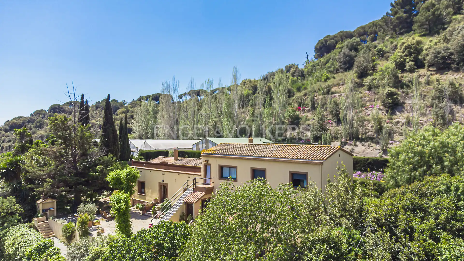 Vista exterior de Finca rústica en venta en Arenys de Munt con Aire acondicionado, Calefacción y Jardín privado