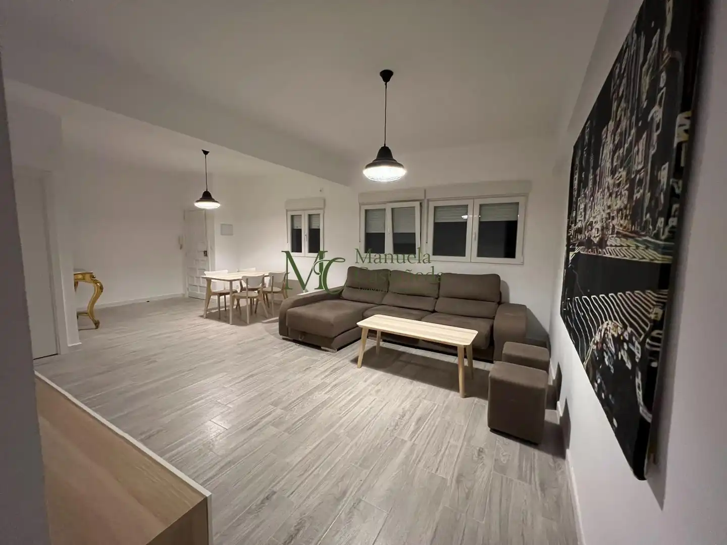 Sala de estar de Piso de alquiler en Mérida con Aire acondicionado y Amueblado