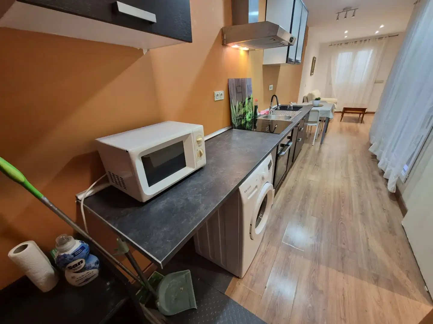 Kitchen of Flat for rent in Castellón de la Plana / Castelló de la Plana  with Balcony