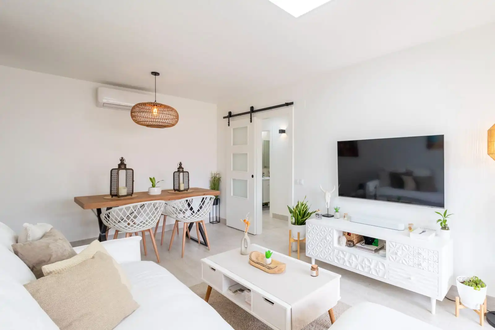 Living room of Flat for sale in Santa Pola  with Furnished and Community pool