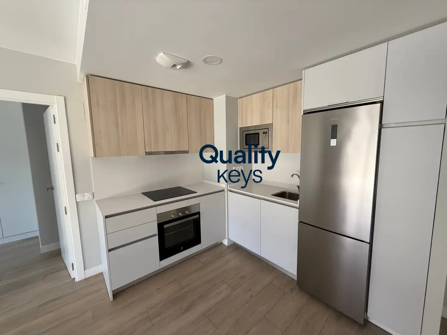 Cocina de Piso de alquiler en Madrid con Aire acondicionado, Calefacción y Terraza