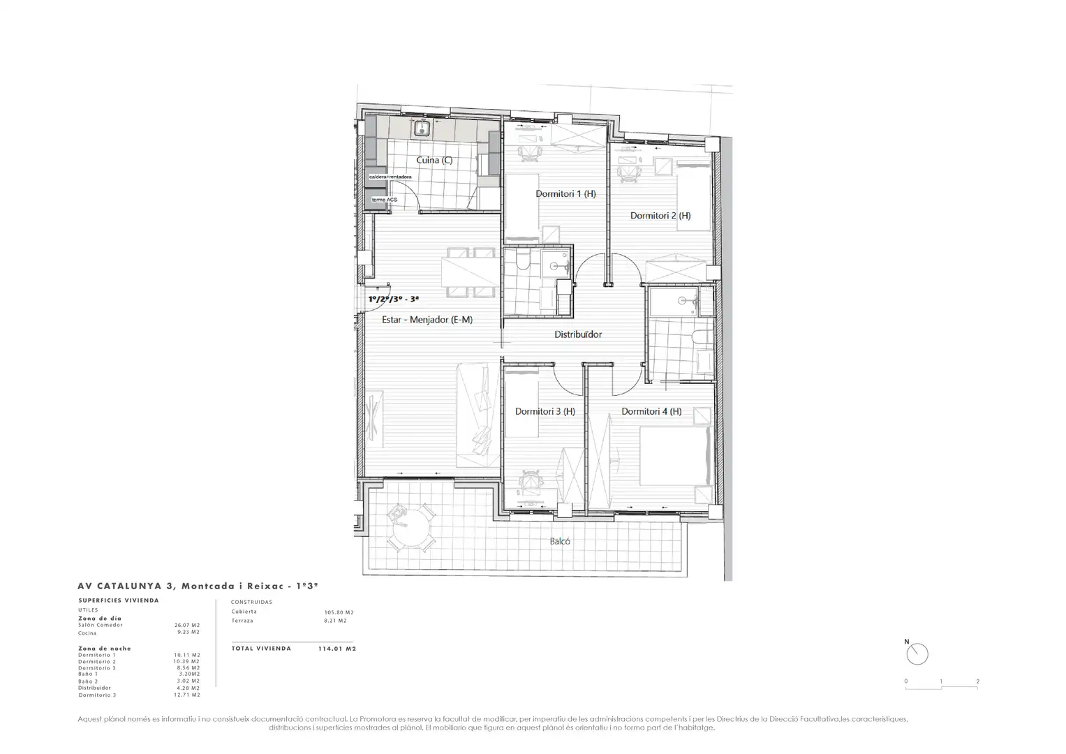 Piso en venta en Montcada i Reixac con Aire acondicionado, Calefacción y Terraza