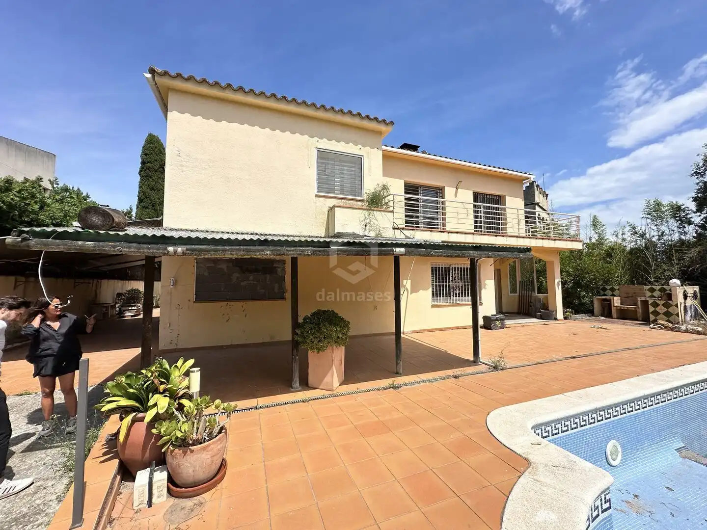 Außenansicht von Haus oder Chalet zum Verkauf in Cabrera de Mar mit Heizung, Privatgarten und Terrasse