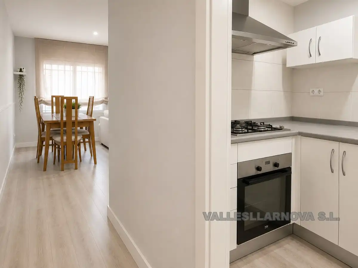 Cocina de Piso en venta en Mollet del Vallès con Parquet