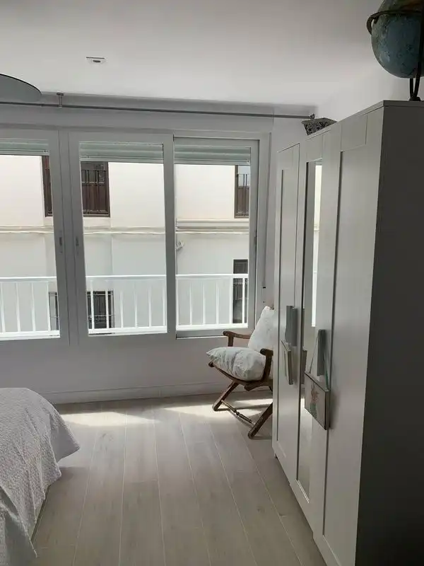 Balcony of Flat for rent in Granada  with Air Conditioner, Parquet flooring and Furnished