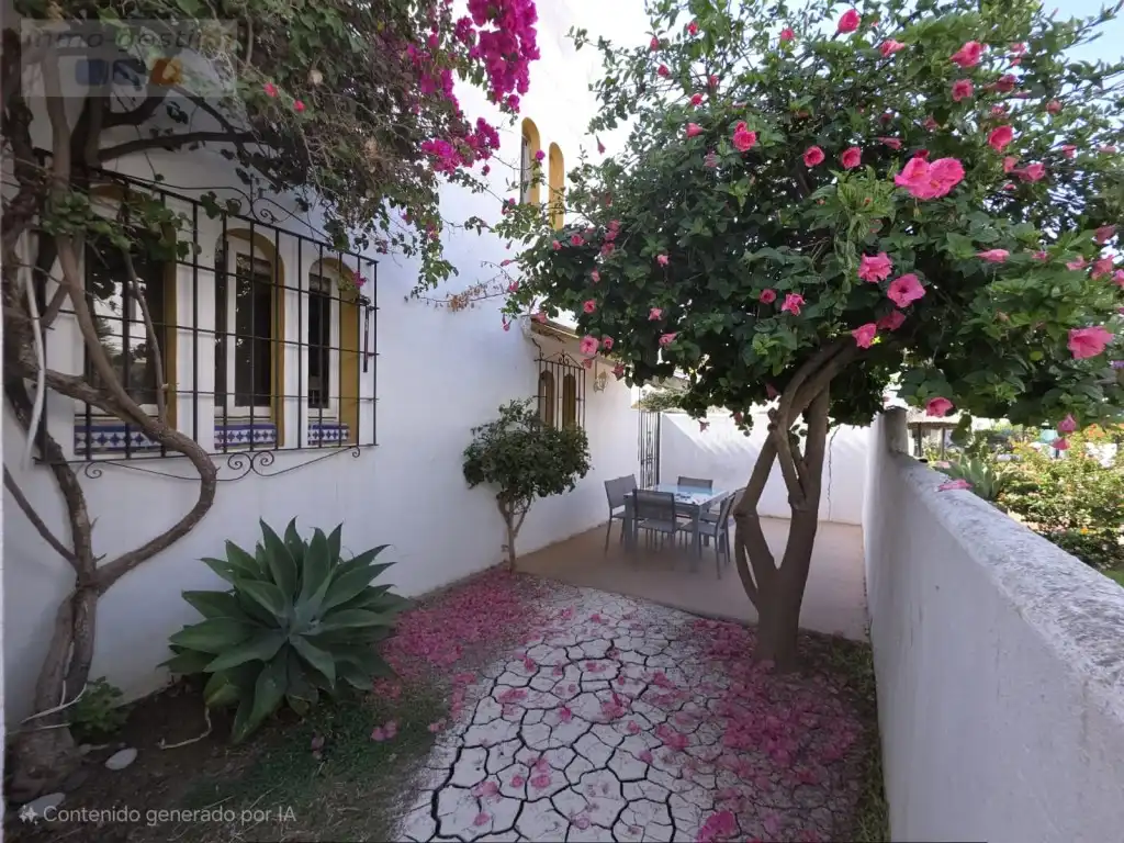 Jardí de Casa adosada en venda en Casares