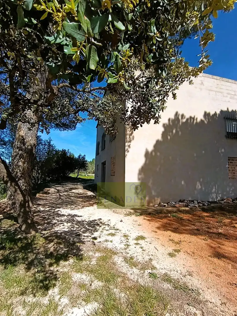 Vista exterior de Casa o xalet en venda en Ontinyent amb Terrassa