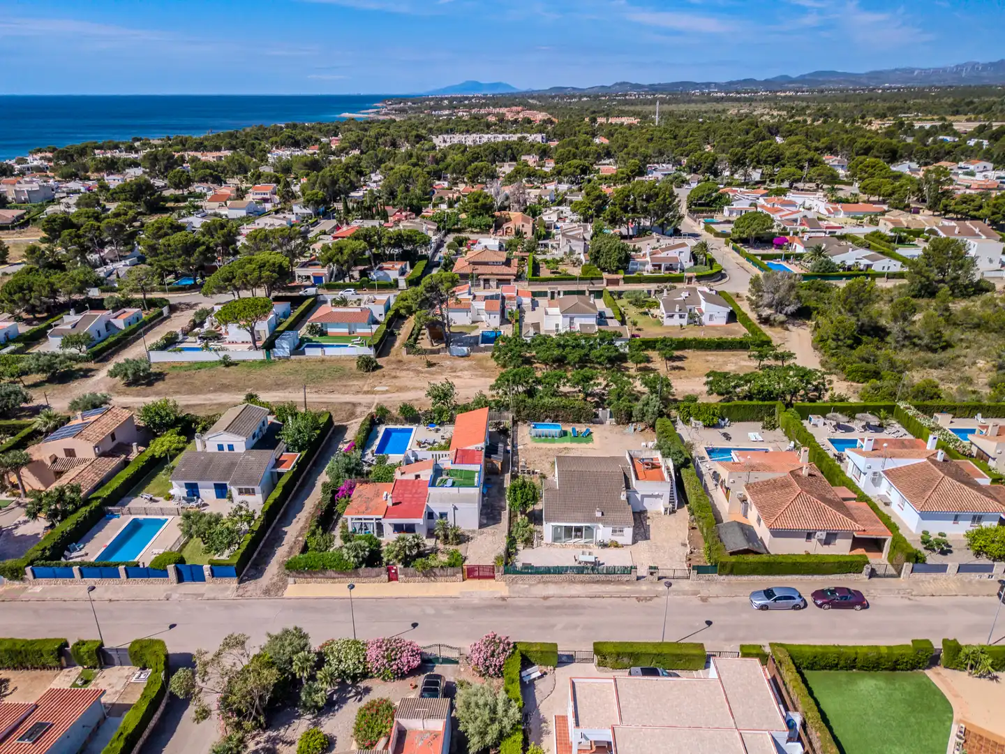 Exterior view of Houses for sale in L'Ametlla de Mar   with Air Conditioner, Heating and Private garden