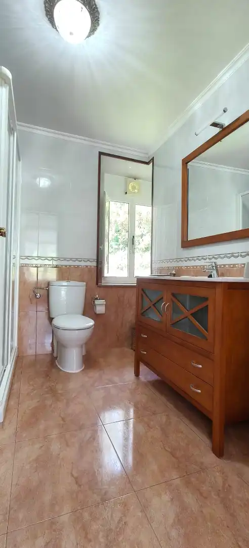 Bathroom of Detached homes for rent in Cedeira  with Heating, Private garden and Parquet flooring