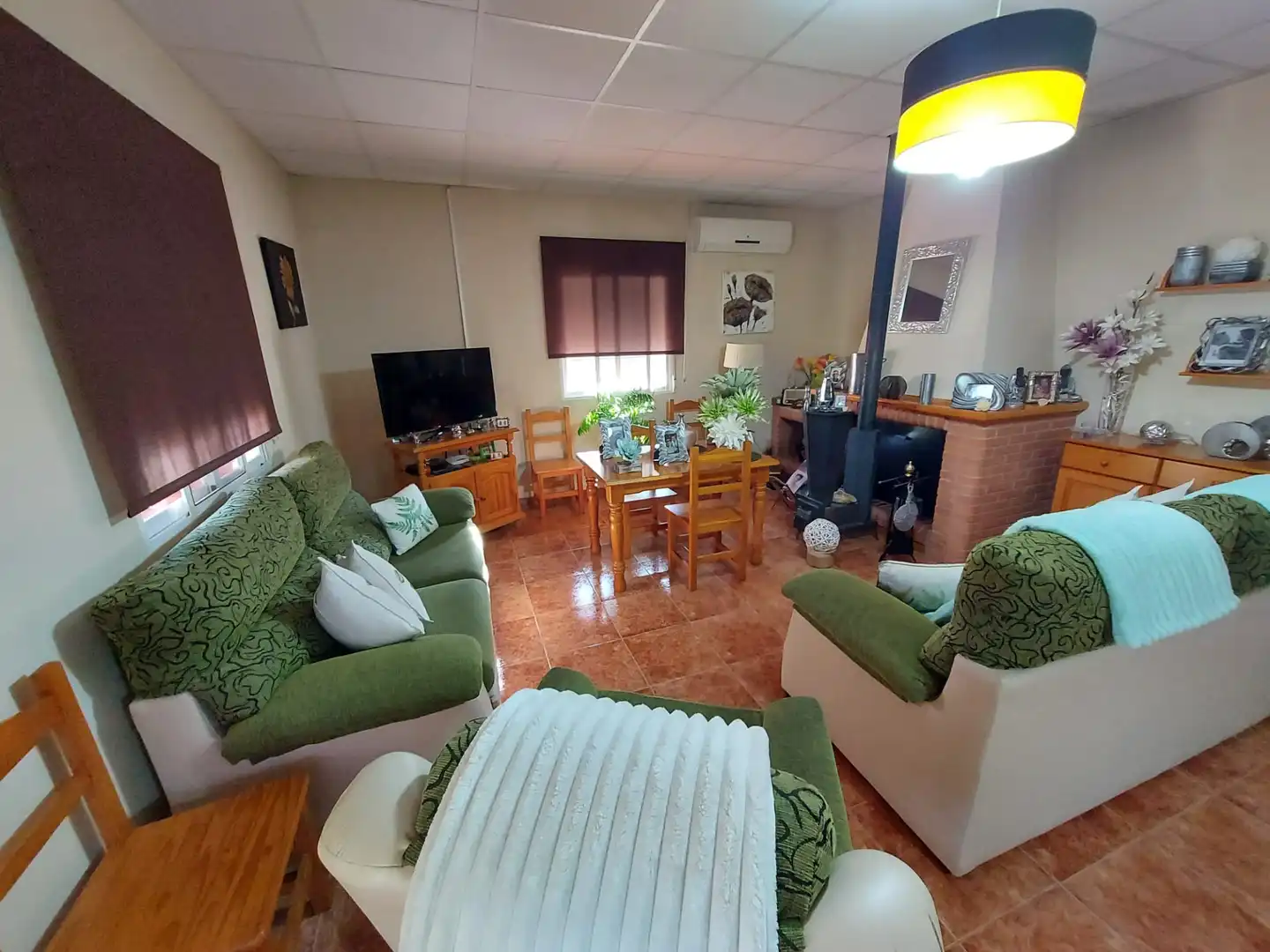 Sala de estar de Finca rústica en venta en Calasparra con Jardín privado y Piscina