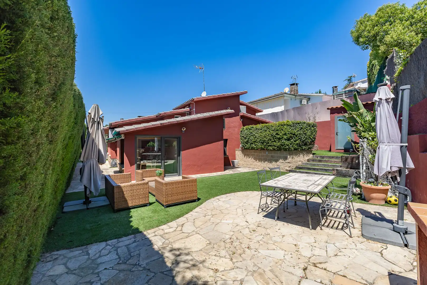 Terrassa de Casa o xalet en venda en Castellar del Vallès amb Aire condicionat, Calefacció i Jardí privat