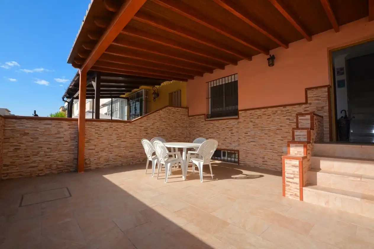 Terrace of Detached homes for sale in La Algaba  with Air Conditioner, Heating and Terrace