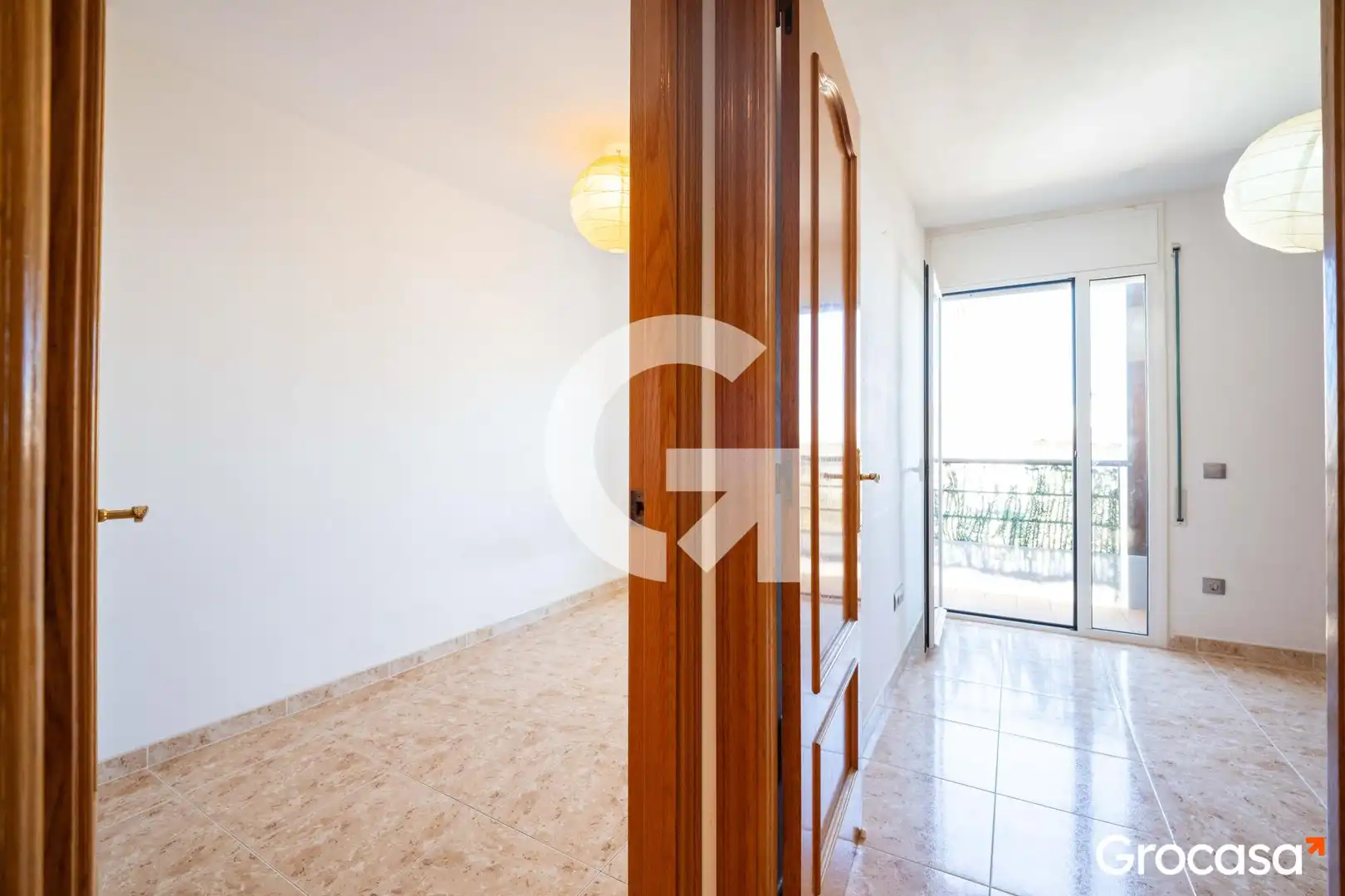 Bedroom of Flat for sale in Mataró  with Air Conditioner, Oven and TV