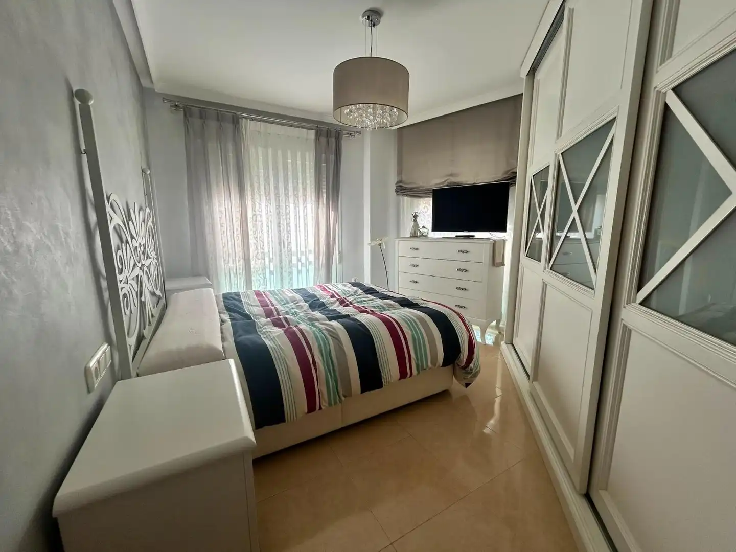 Schlafzimmer von Wohnung zum Verkauf in El Ejido mit Klimaanlage, Heizung und Abstellraum