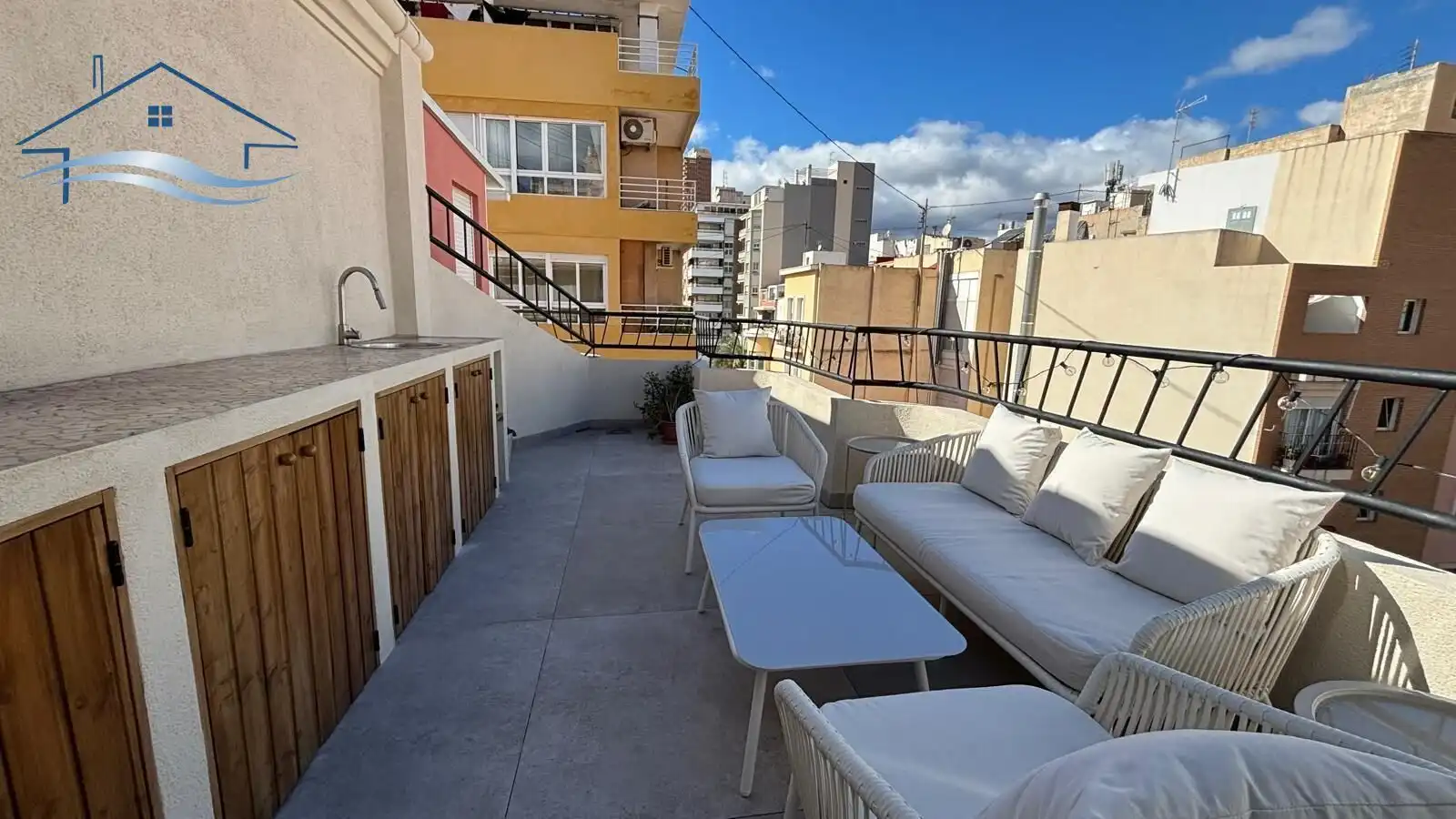 Terrassa de Àtic en venda en Alicante / Alacant amb Aire condicionat, Calefacció i Terrassa
