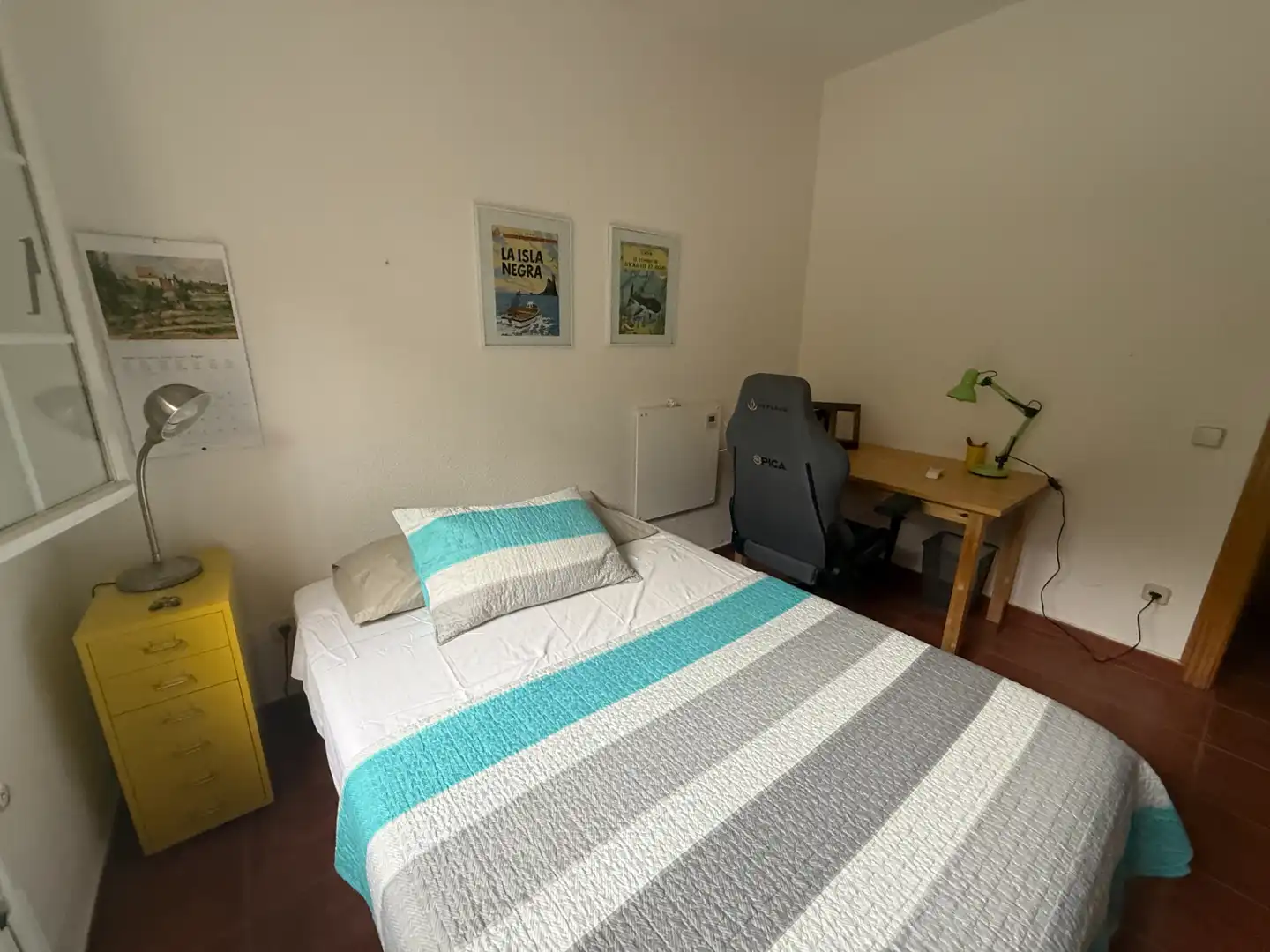 Habitación de Casa o chalet en venta en Poblete con Aire acondicionado, Jardín privado y Piscina