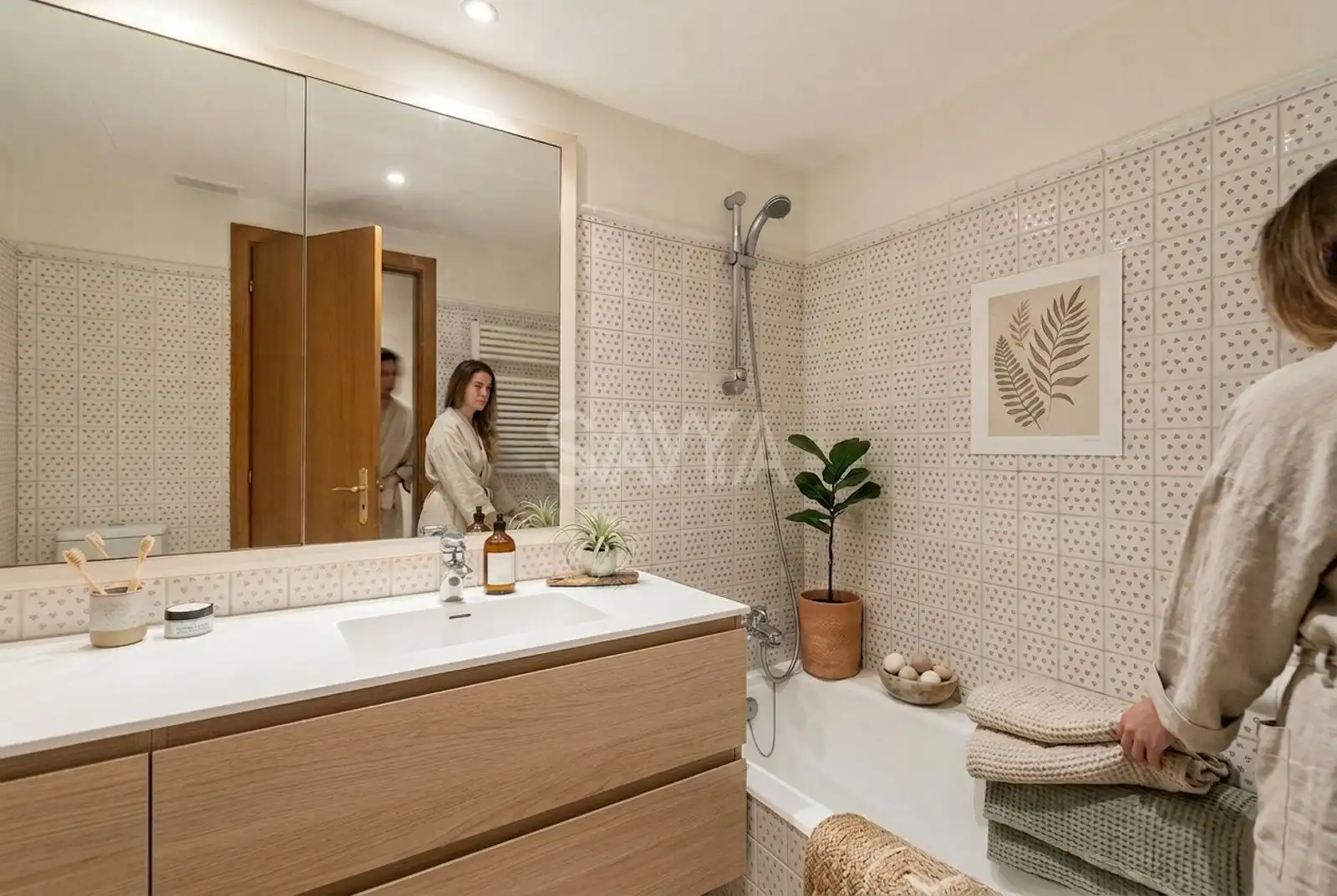Bathroom of Attic for sale in Barcelona  with Terrace, Storage room and Swimming Pool