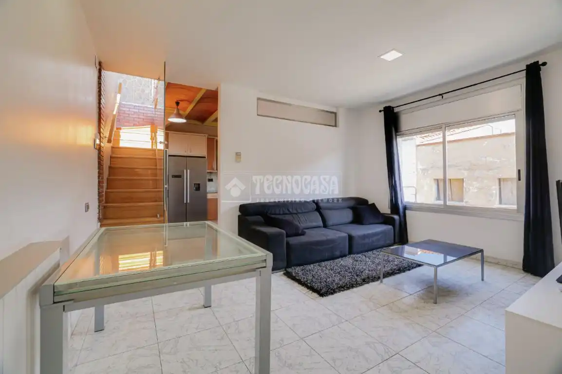 Wohnzimmer von Wohnung zum Verkauf in Terrassa mit Heizung und Terrasse