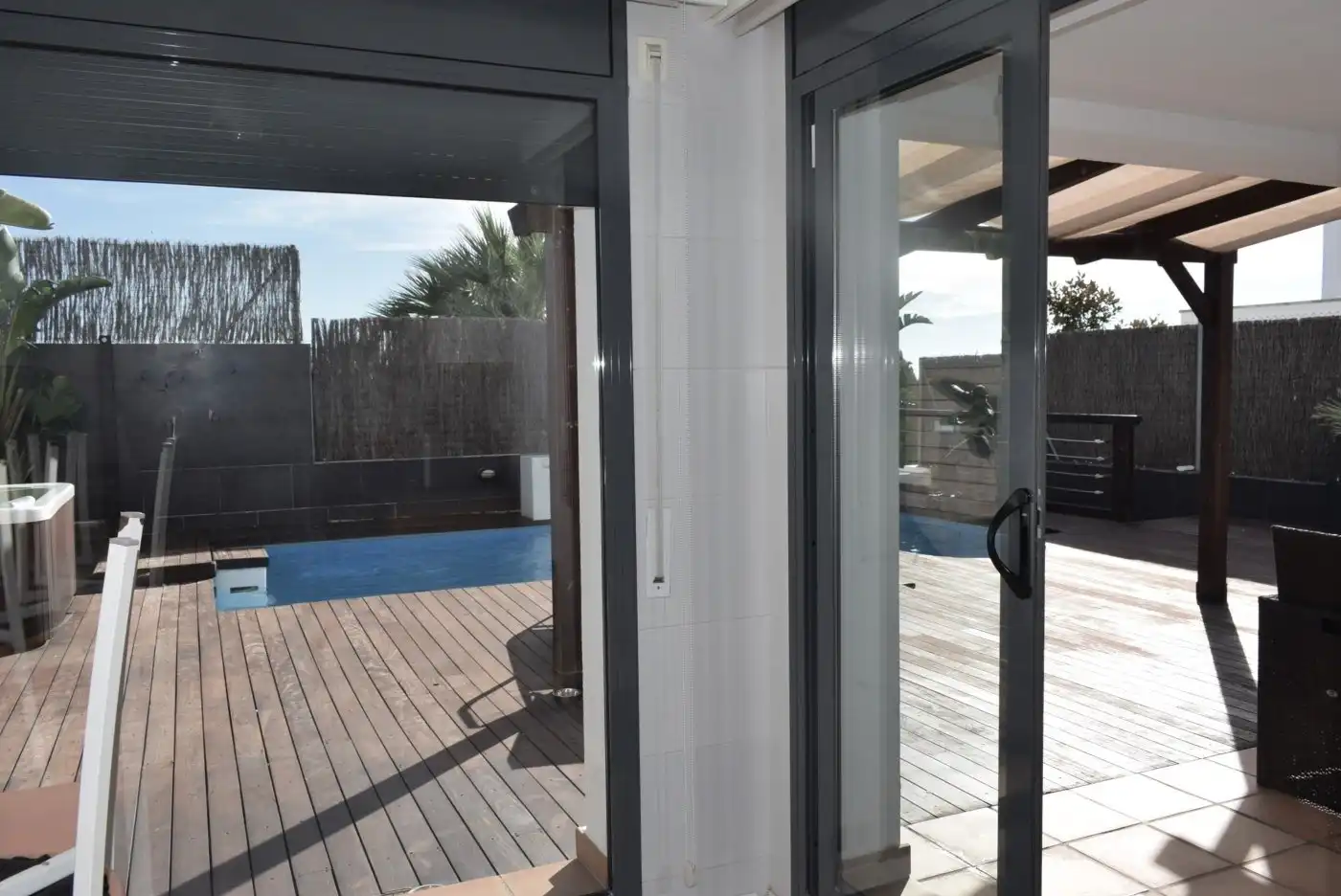 Terrassa de Casa adosada en venda en Calafell amb Calefacció, Jardí privat i Terrassa