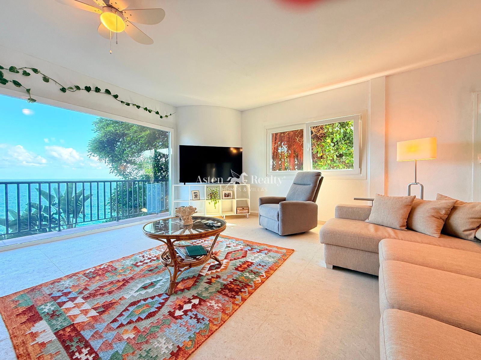 Sala de estar de Casa o chalet en venta en Buenavista del Norte con Calefacción, Jardín privado y Terraza