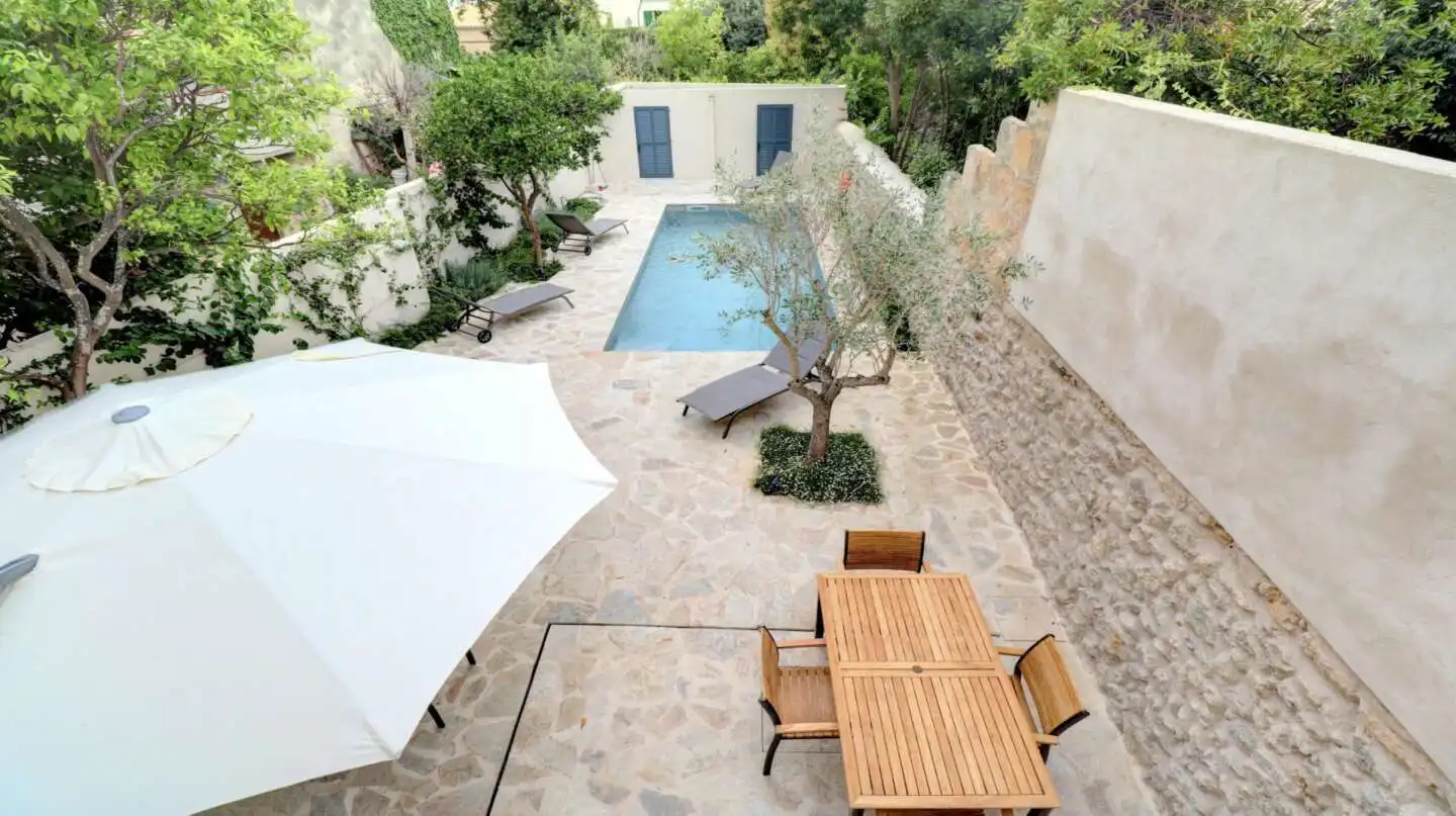 Terrassa de Casa o xalet en venda en Pollença amb Aire condicionat i Moblat