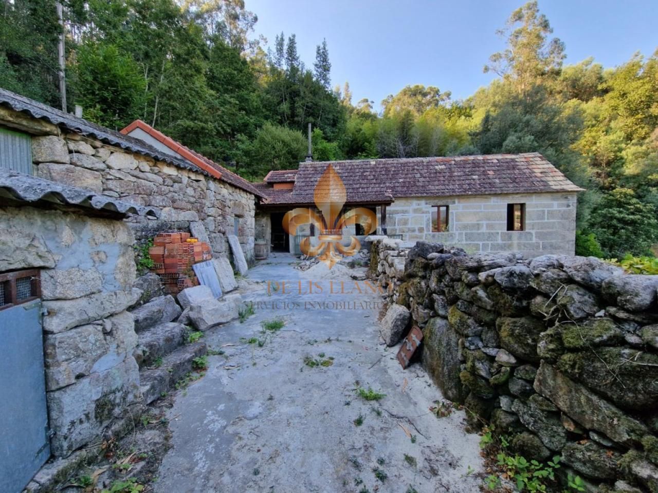 Exterior view of Country house for sale in Mondariz  with Heating, Private garden and Storage room