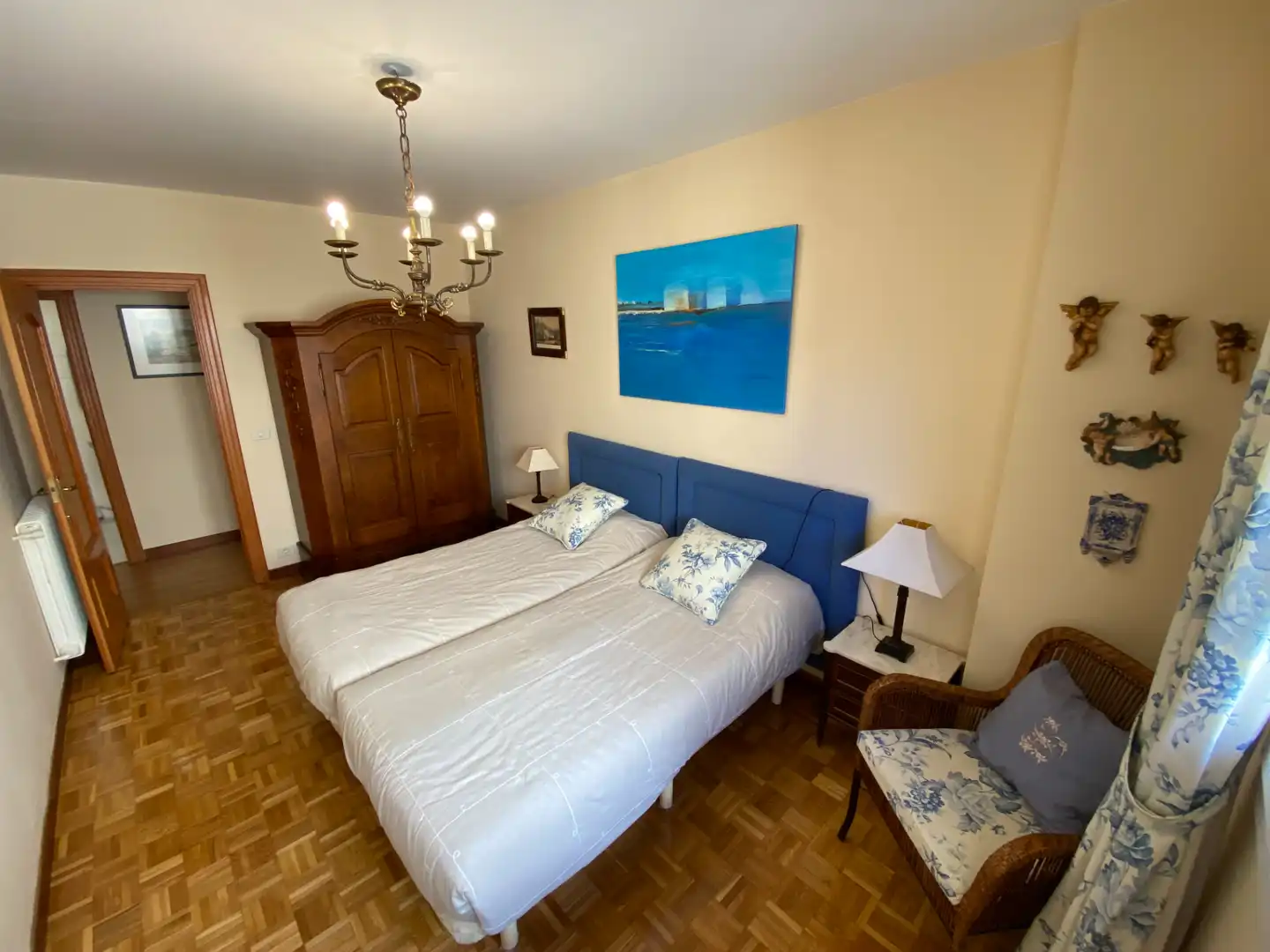 Bedroom of Flat for sale in Fitero  with Heating, Parquet flooring and Terrace