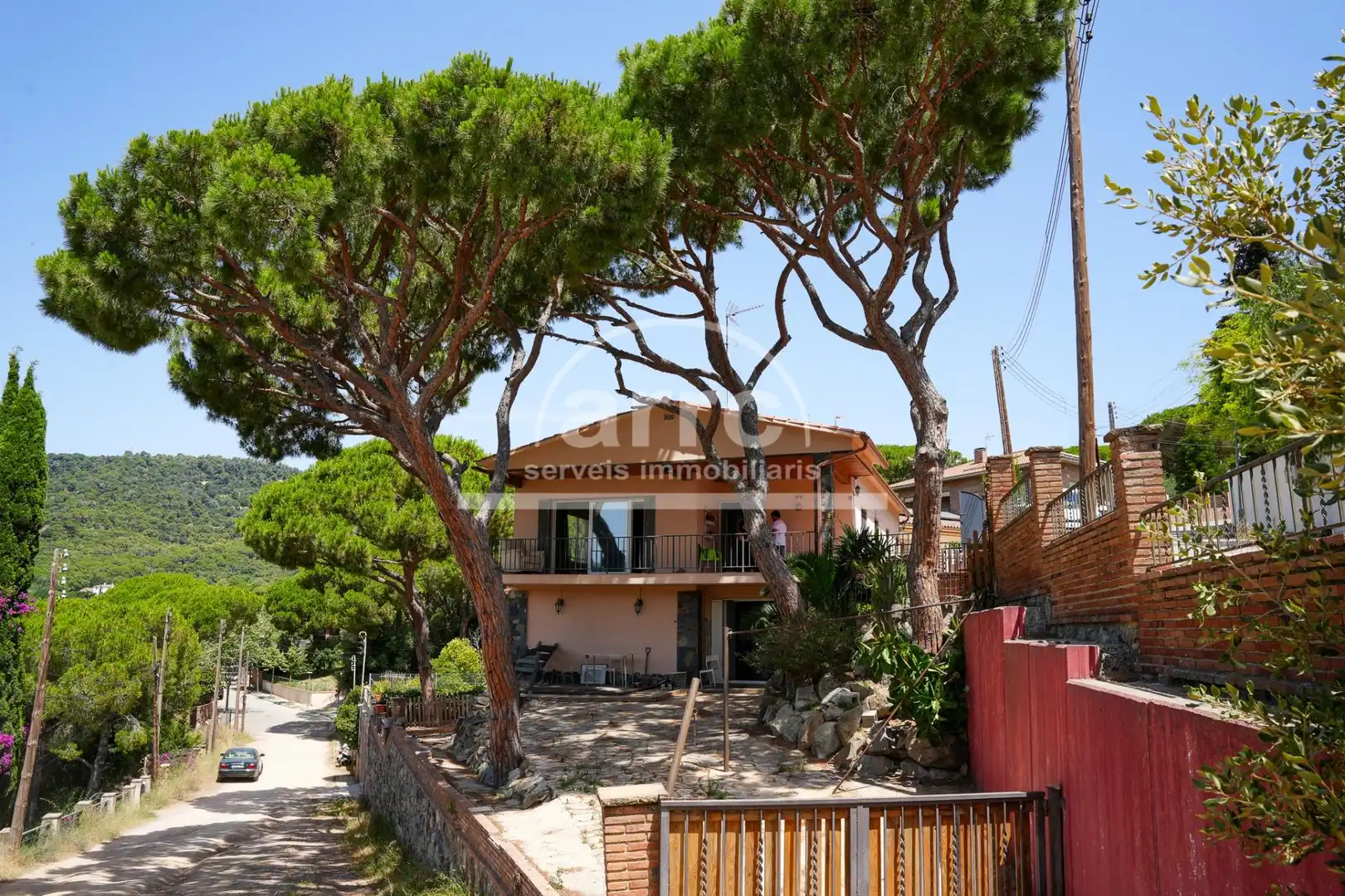 Exterior view of Houses for sale in Cabrils  with Heating, Private garden and Parquet flooring