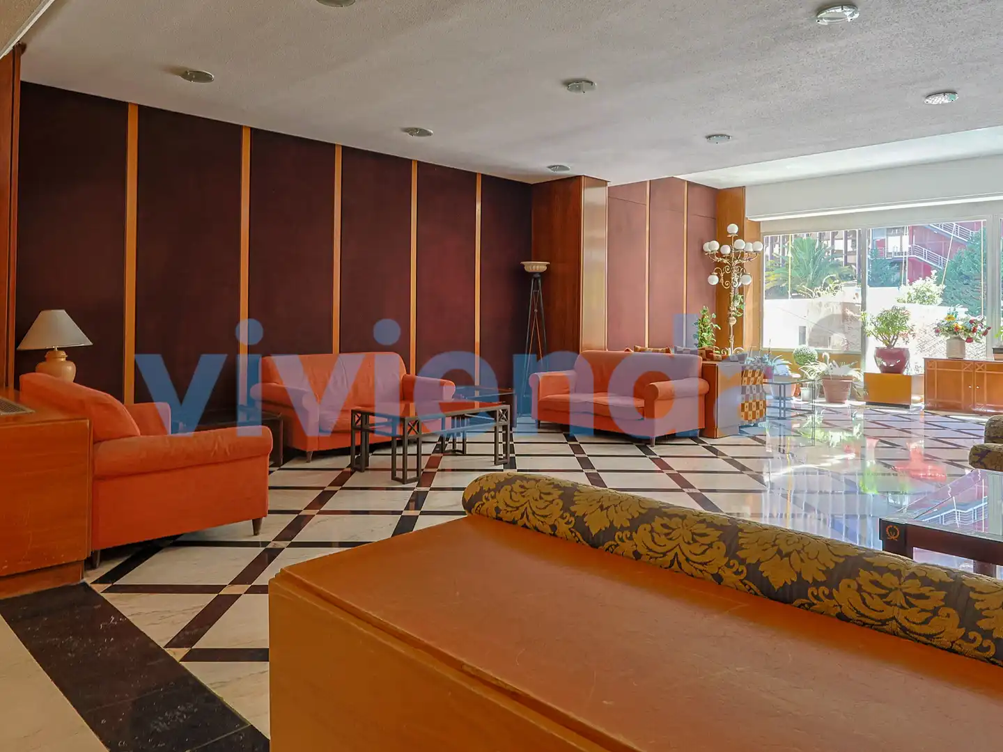 Living room of Flat for sale in Madrid  with Heating, Swimming Pool and Community pool