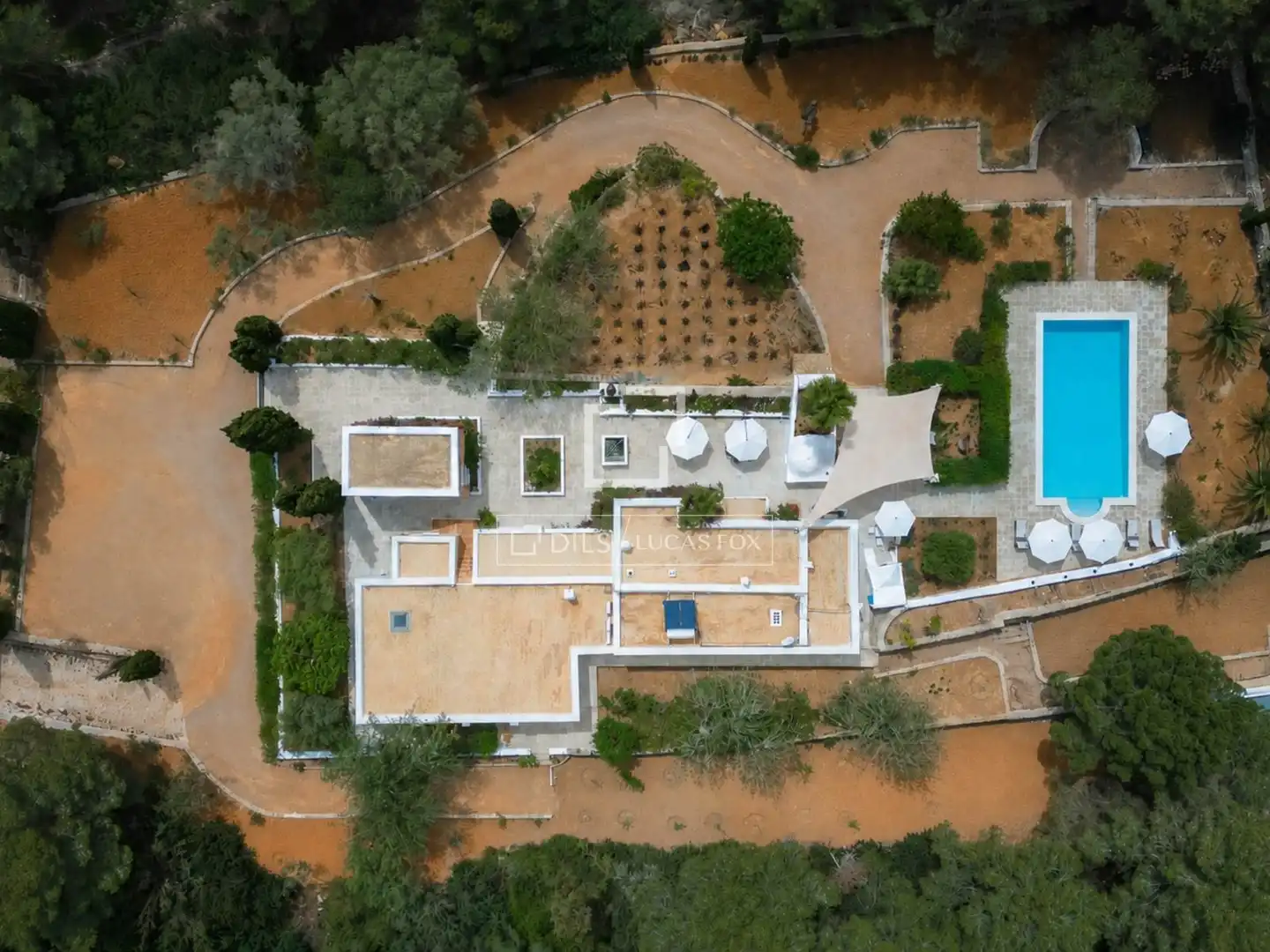 Garden of Country homes for sale in Santa Eulària des Riu  with Furnished