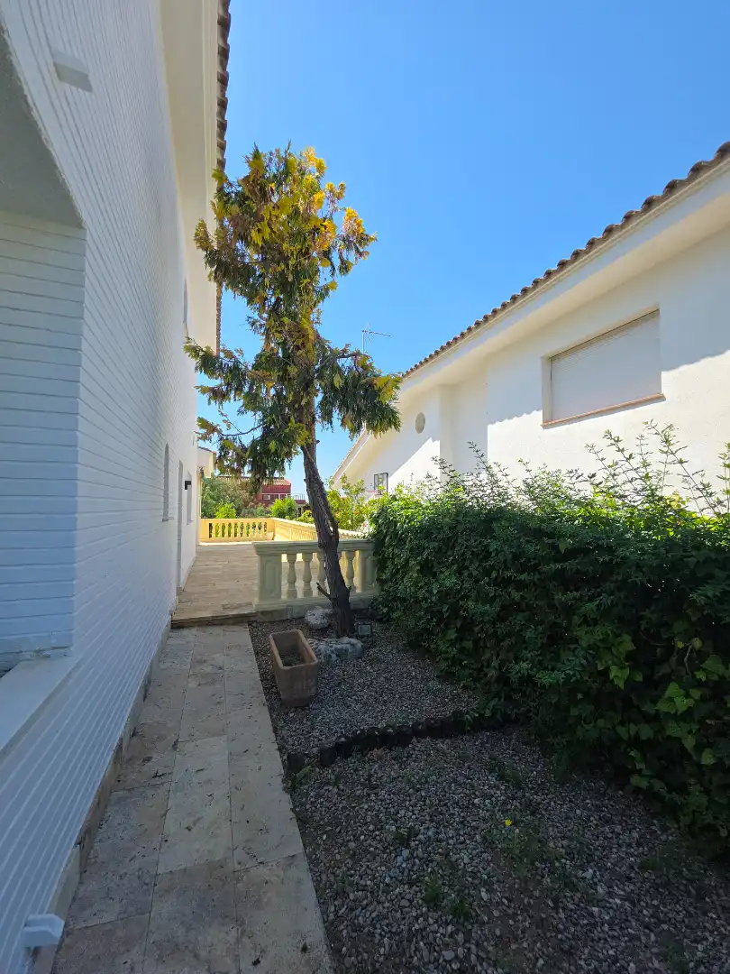 Vista exterior de Casa o chalet en venta en El Masnou con Calefacción, Jardín privado y Parquet